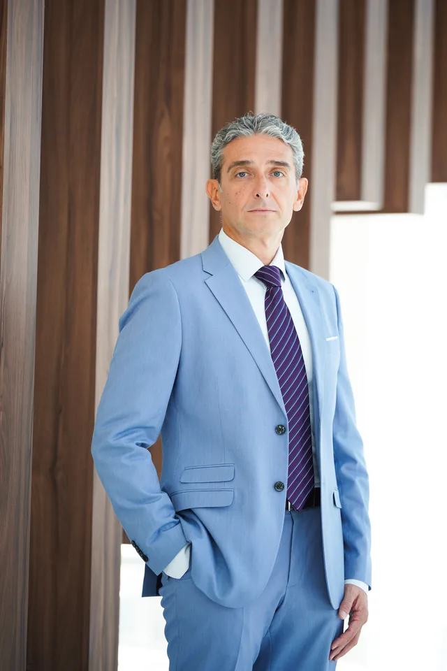 Portrait of Bojan Kaličanin in a business suit