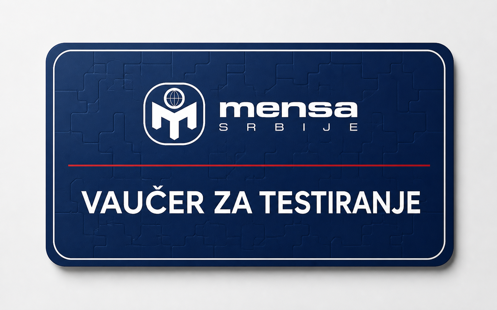 Mensa vaučer za testiranje